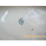 Royal Dux porcelán kutya