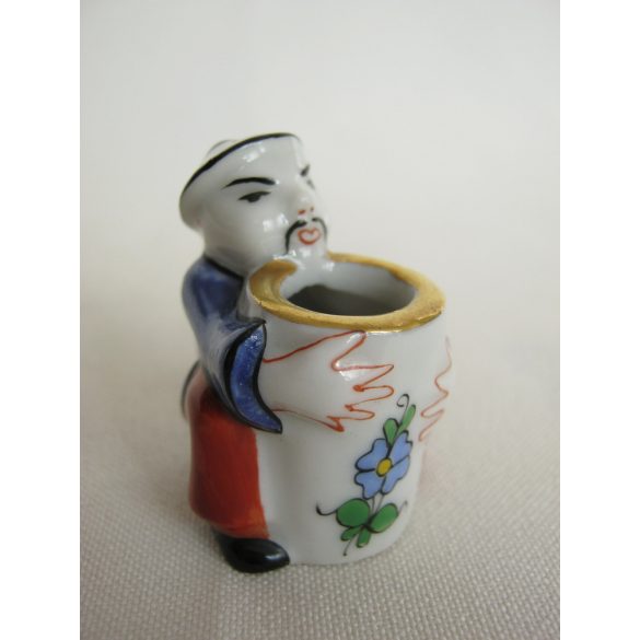 Mini porcelán mandarin figura