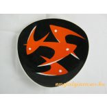 Zsolnay porcelán tál halas