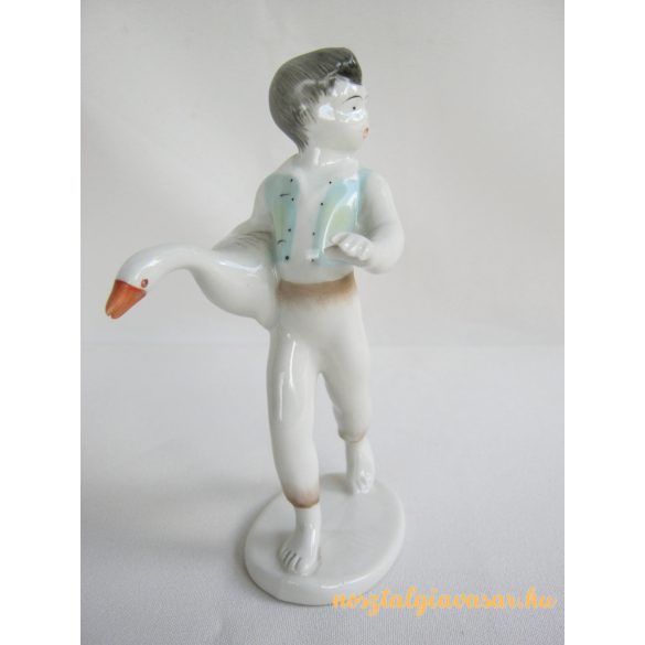 Ludas Matyi porcelán nipp figura