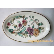 Virágos porcelán tálka