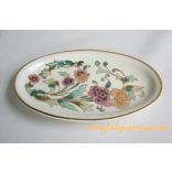 Virágos porcelán tálka