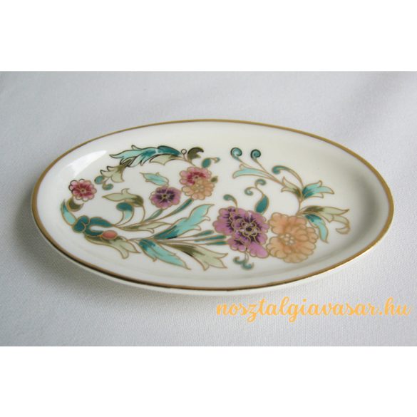 Virágos porcelán tálka