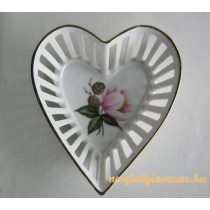 Szív alakú porcelán tálka