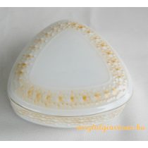 Retró porcelán fedeles doboz