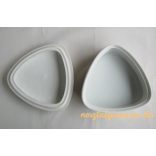 Retró porcelán fedeles doboz