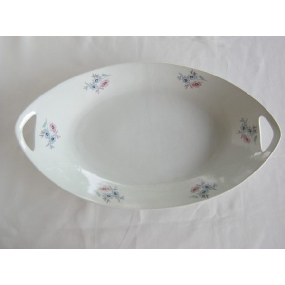 Porcelán füles tál