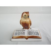 Bagoly kerámia figura