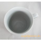 Csíkos porcelán bögre