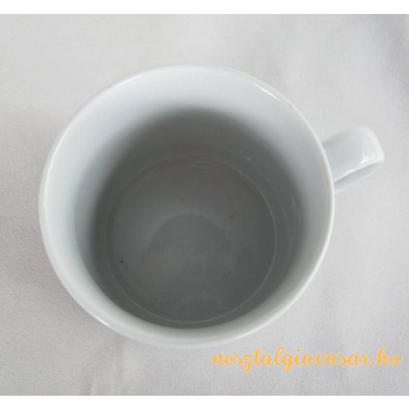 Csíkos porcelán bögre