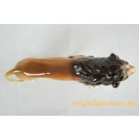 Oroszlán porcelán figura