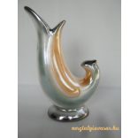 Retró kerámia madár váza