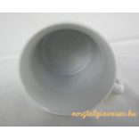 Kockás porcelán bögre