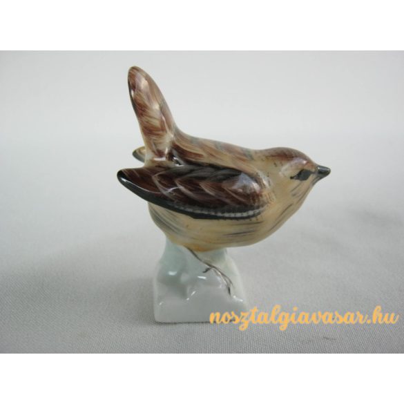 Ökörszem madár porcelán figura