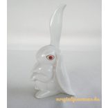 Nyuszi porcelán figura