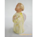 Angyalka kerámia figura