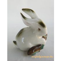 Nyuszi porcelán figura