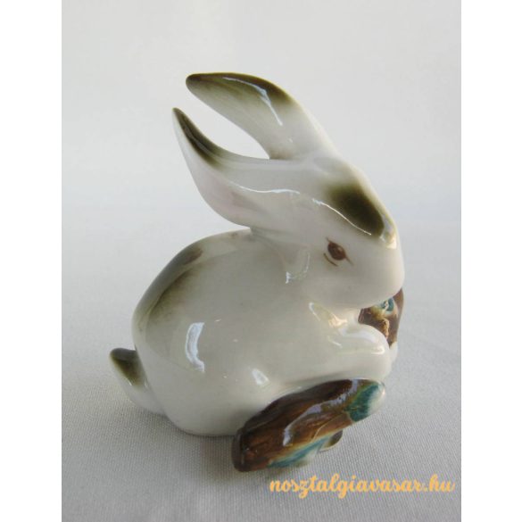 Nyuszi porcelán figura