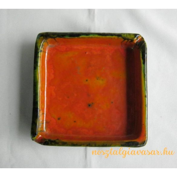 Magyar iparművész kerámia hamutál hamutartó