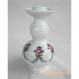 Wallendorf porcelán gyertyatartó