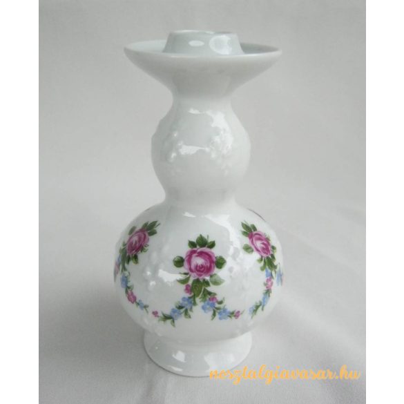 Wallendorf porcelán gyertyatartó