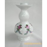 Wallendorf porcelán gyertyatartó