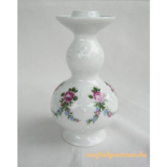 Wallendorf porcelán gyertyatartó