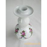 Wallendorf porcelán gyertyatartó