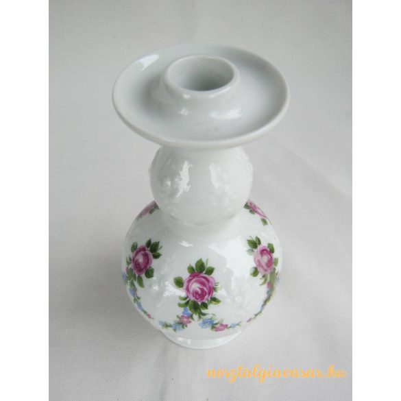 Wallendorf porcelán gyertyatartó