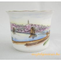 Budapesti emlék Aquincumi porcelán váza