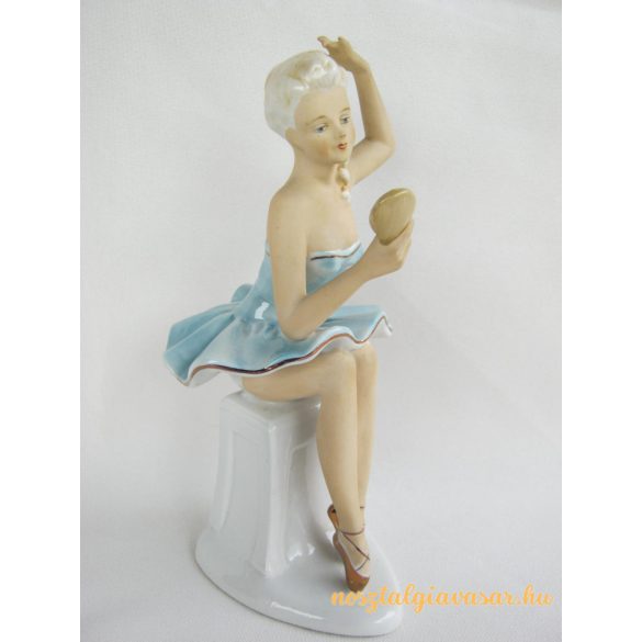 Balerina német porcelán figura