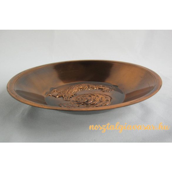 Réz fali tál