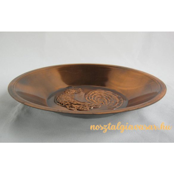 Réz fali tál