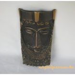 Király bronz fali dísz