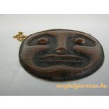 Magyar iparművész fém fali maszk