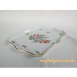 Herendi porcelán virág mintás tál