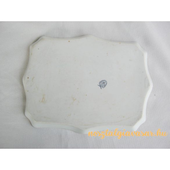 Herendi porcelán virág mintás tál