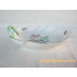 Herendi porcelán levél alakú tál