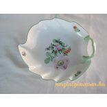 Herendi porcelán levél alakú tál