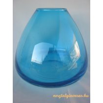 Kék üveg váza