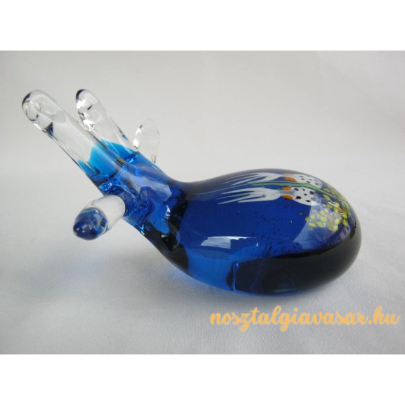 Üveg levélnehezék tintahal