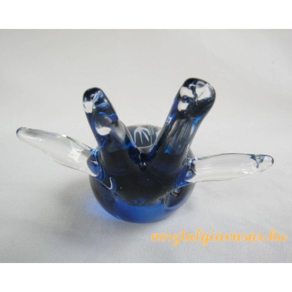 Üveg levélnehezék tintahal