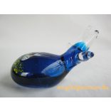 Üveg levélnehezék tintahal