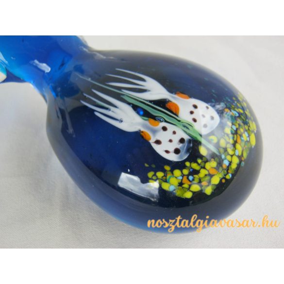 Üveg levélnehezék tintahal