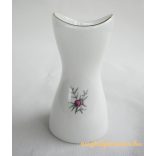 Hajdúszoboszló emlék porcelán váza