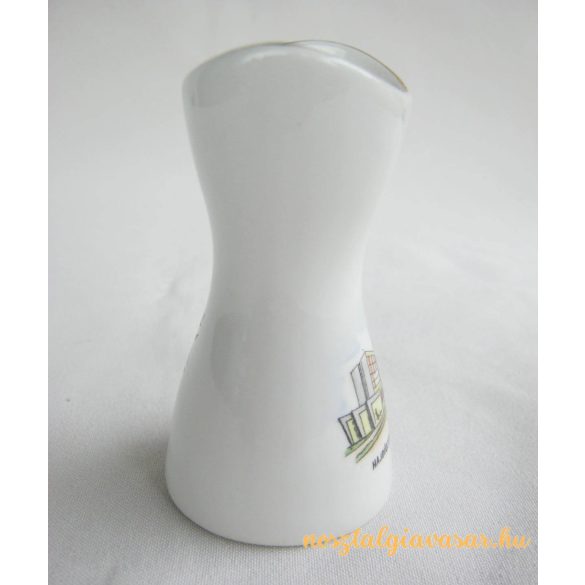 Hajdúszoboszló emlék porcelán váza