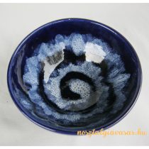 Bodrogkeresztúri kerámia tál kék