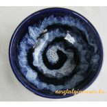 Bodrogkeresztúri kerámia tál kék