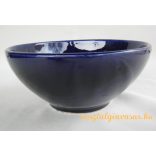 Bodrogkeresztúri kerámia tál kék