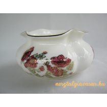 Zsolnay porcelán virágos váza